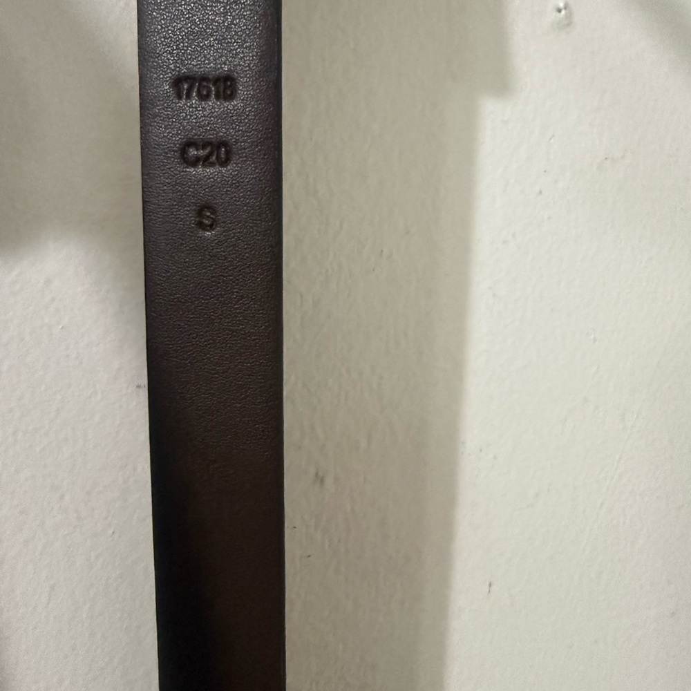 Elegant Brown Leather Belt